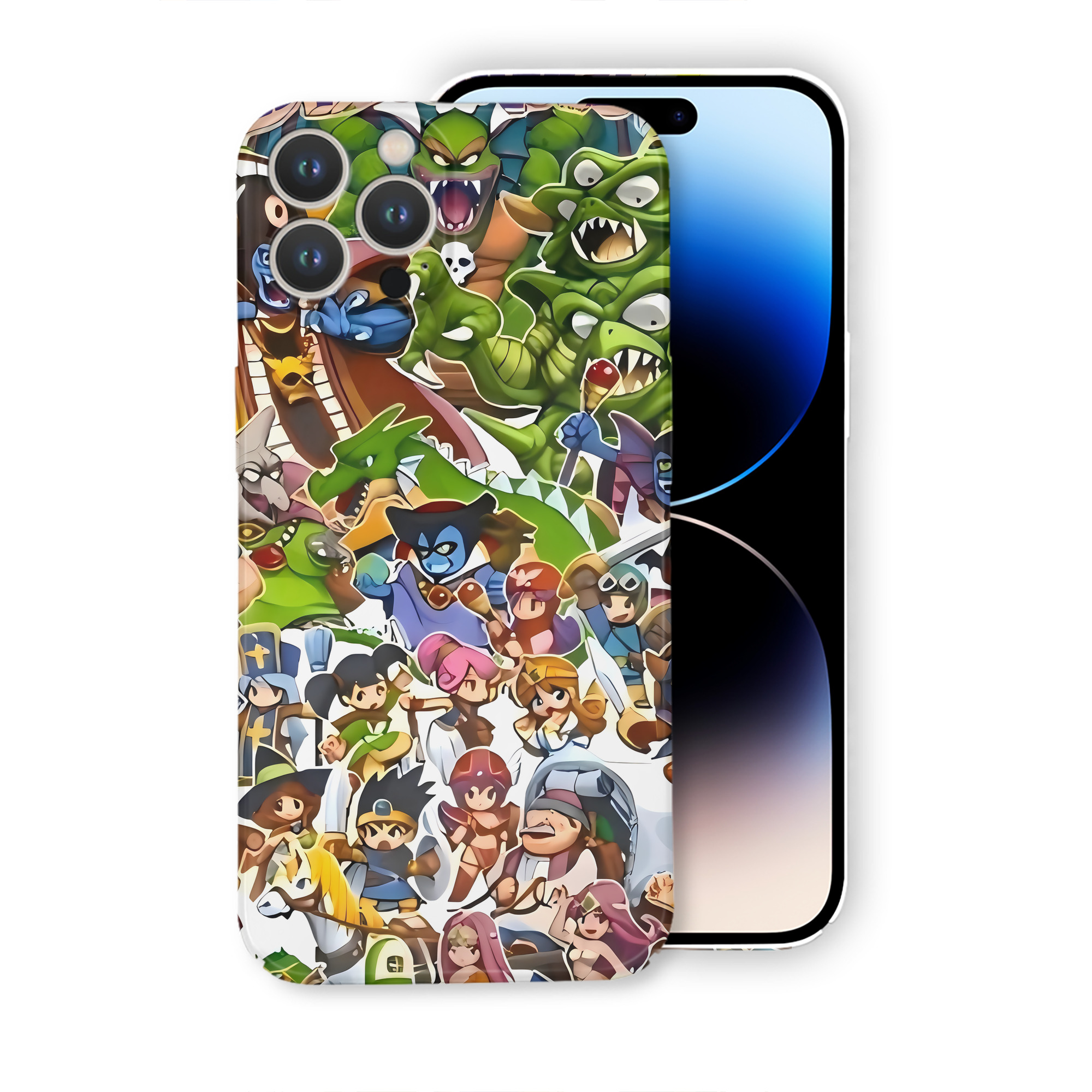 （画像用） ドラゴンクエスト Doragon Kuesuto Dragon Quest 【iPhone 14シリーズ対応】ハードケース
